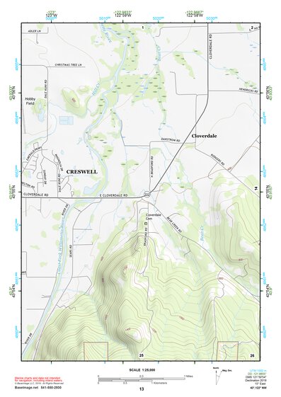 43122NW Page 13 Oakridge Topo Preview 1