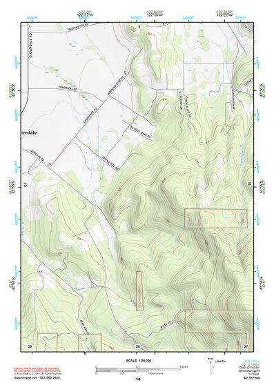 43122NW Page 14 Oakridge Topo Preview 1