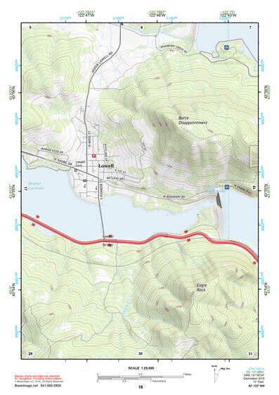 43122NW Page 18 Oakridge Topo Preview 1