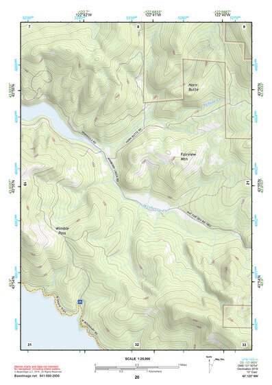 43122NW Page 20 Oakridge Topo Preview 1