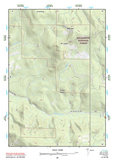 43122NW Page 21 Oakridge Topo Preview 1