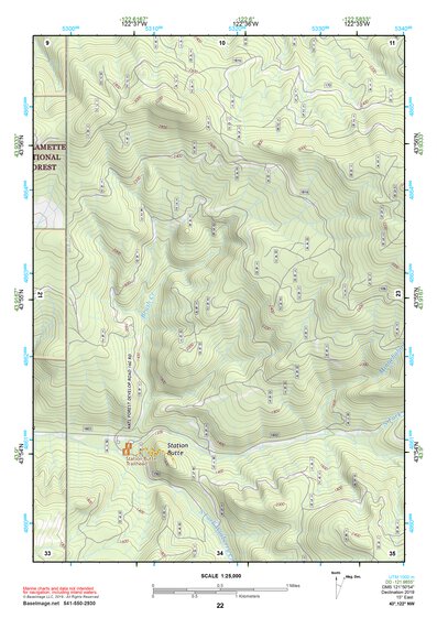 43122NW Page 22 Oakridge Topo Preview 1