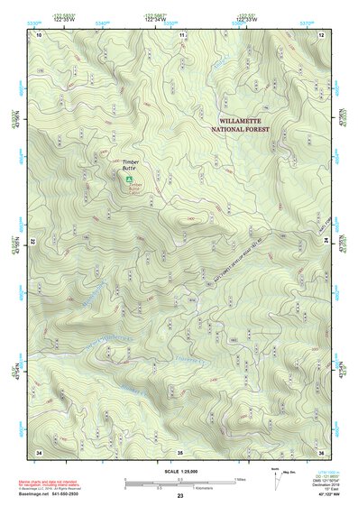 43122NW Page 23 Oakridge Topo Preview 1