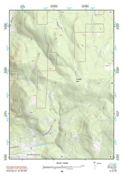 43122NW Page 25 Oakridge Topo Preview 1