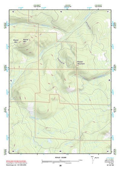 43122NW Page 28 Oakridge Topo Preview 1