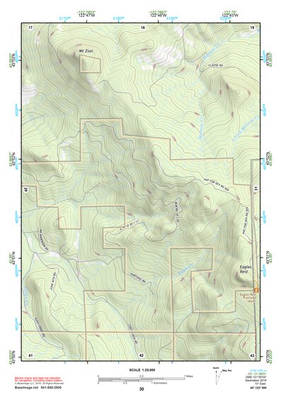 43122NW Page 30 Oakridge Topo Preview 1