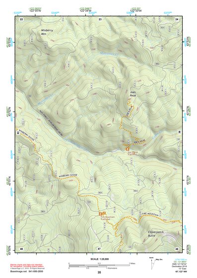 43122NW Page 35 Oakridge Topo Preview 1