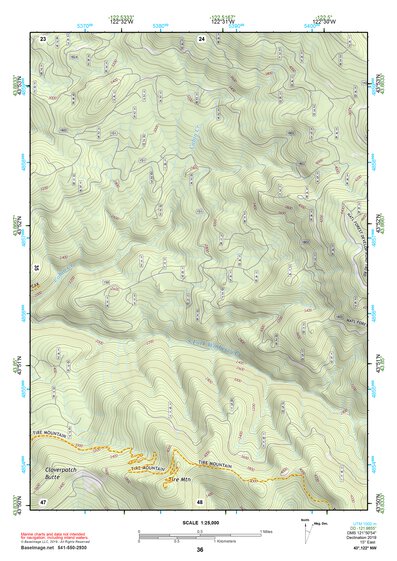 43122NW Page 36 Oakridge Topo Preview 1