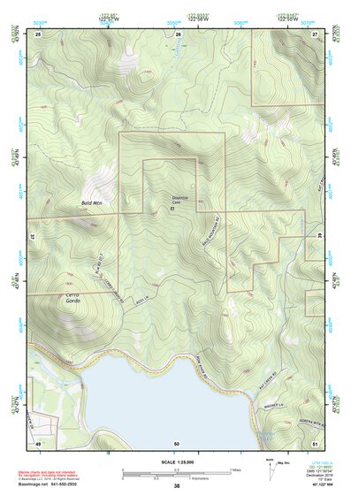 43122NW Page 38 Oakridge Topo Preview 1