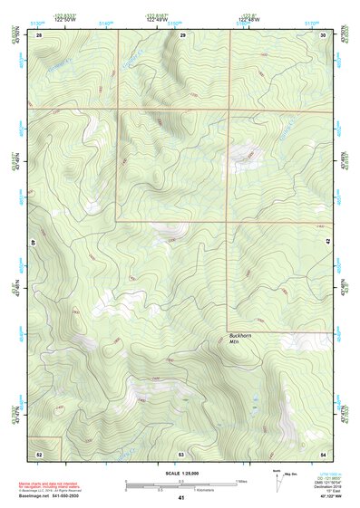 43122NW Page 41 Oakridge Topo Preview 1