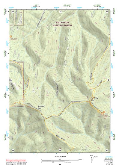 43122NW Page 44 Oakridge Topo Preview 1