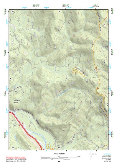 43122NW Page 48 Oakridge Topo Preview 1
