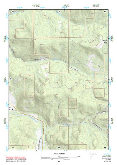 43122NW Page 52 Oakridge Topo Preview 1