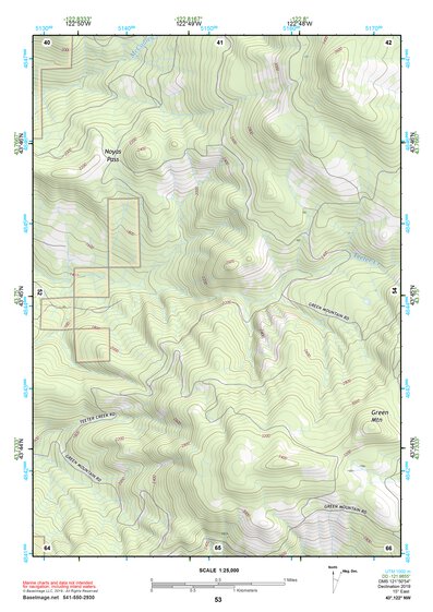 43122NW Page 53 Oakridge Topo Preview 1