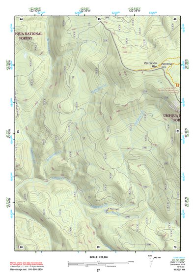 43122NW Page 57 Oakridge Topo Preview 1