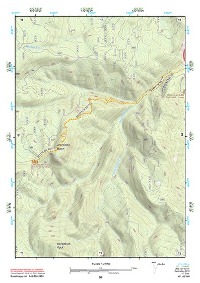 43122NW Page 59 Oakridge Topo Preview 1