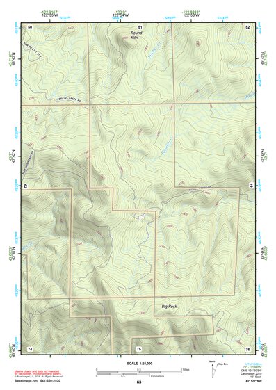 43122NW Page 63 Oakridge Topo Preview 1