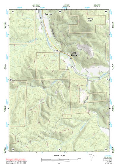 43122NW Page 64 Oakridge Topo Preview 1