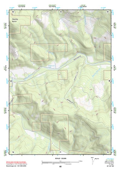 43122NW Page 65 Oakridge Topo Preview 1