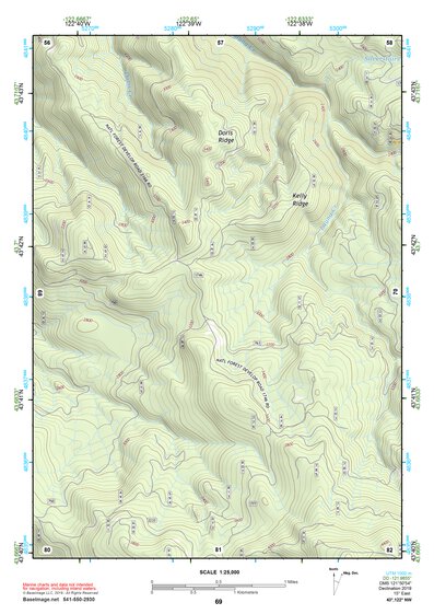43122NW Page 69 Oakridge Topo Preview 1