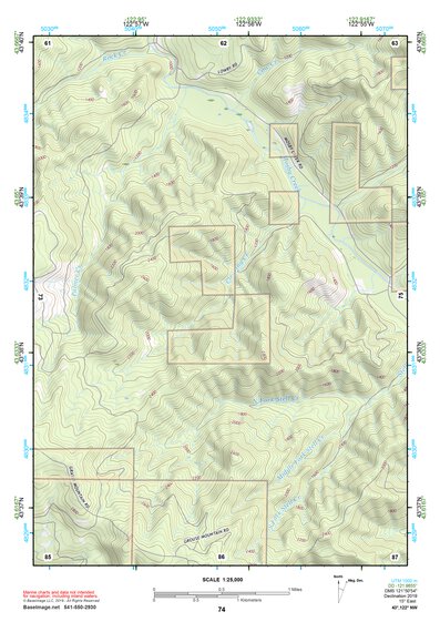 43122NW Page 74 Oakridge Topo Preview 1