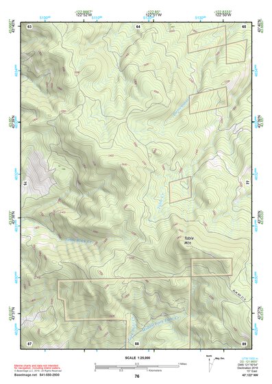 43122NW Page 76 Oakridge Topo Preview 1