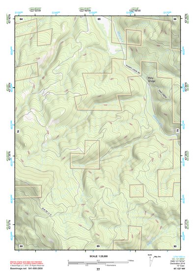 43122NW Page 77 Oakridge Topo Preview 1