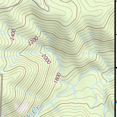 43122NW Page 77 Oakridge Topo Preview 3