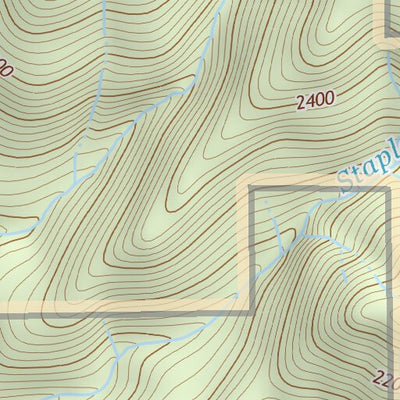 43122NW Page 78 Oakridge Topo Preview 2