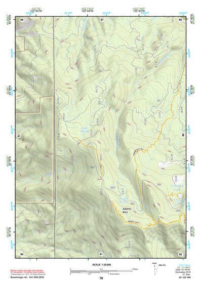 43122NW Page 79 Oakridge Topo Preview 1