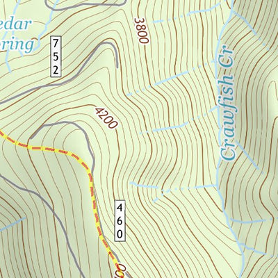 43122NW Page 79 Oakridge Topo Preview 2