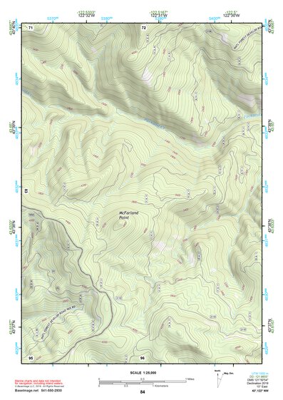 43122NW Page 84 Oakridge Topo Preview 1