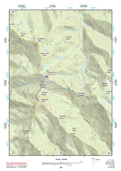 43122NW Page 93 Oakridge Topo Preview 1