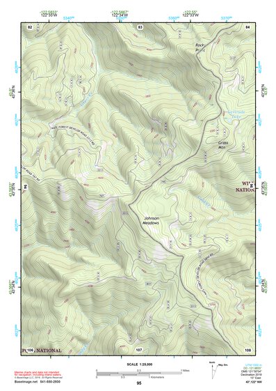 43122NW Page 95 Oakridge Topo Preview 1