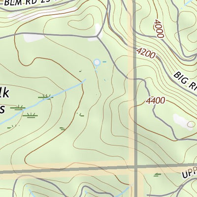 43122NW Page 99 Oakridge Topo Preview 2