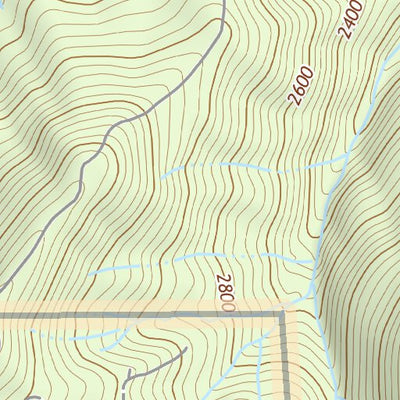 43122NW Page 100 Oakridge Topo Preview 2