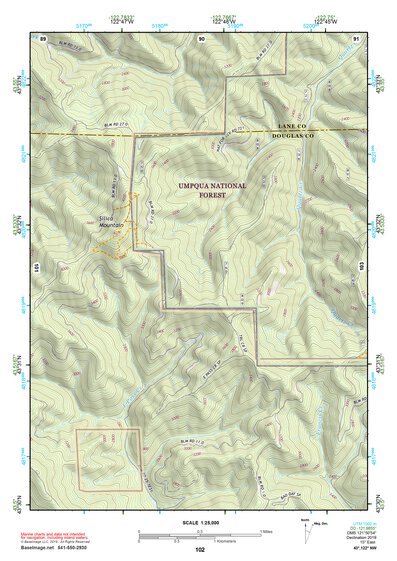 43122NW Page 102 Oakridge Topo Preview 1