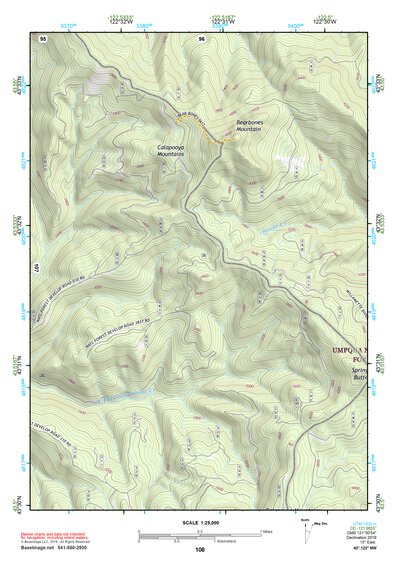 43122NW Page 108 Oakridge Topo Preview 1