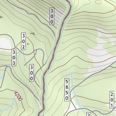 43122SE Page 1 Diamond Lake Topo Preview 2