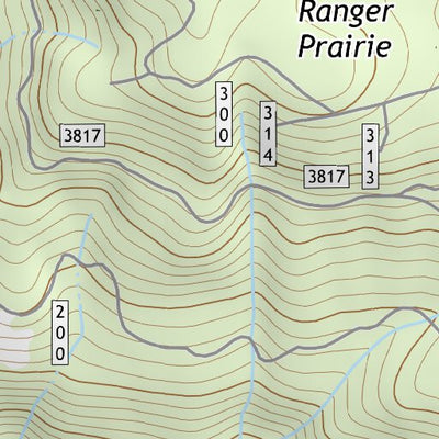 43122SE Page 1 Diamond Lake Topo Preview 3