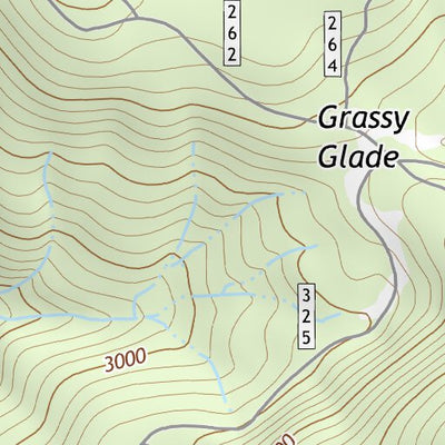 43122SE Page 4 Diamond Lake Topo Preview 2