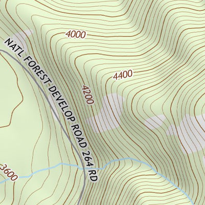43122SE Page 4 Diamond Lake Topo Preview 3