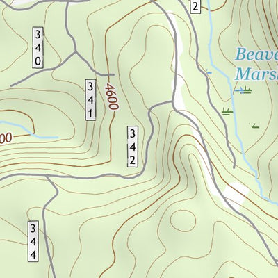 43122SE Page 8 Diamond Lake Topo Preview 2