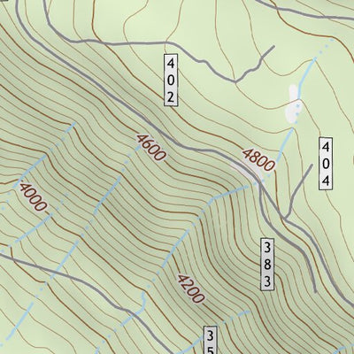43122SE Page 8 Diamond Lake Topo Preview 3