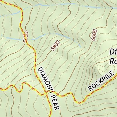 43122SE Page 9 Diamond Lake Topo Preview 3
