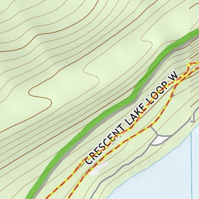 43122SE Page 12 Diamond Lake Topo Preview 3