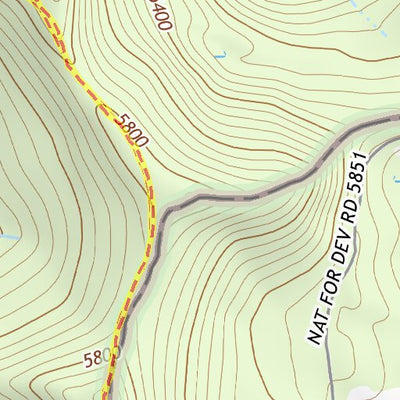 43122SE Page 13 Diamond Lake Topo Preview 2