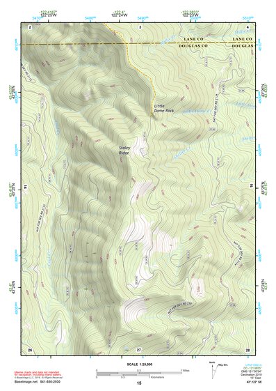 43122SE Page 15 Diamond Lake Topo Preview 1