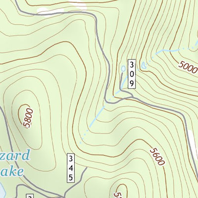 43122SE Page 18 Diamond Lake Topo Preview 2