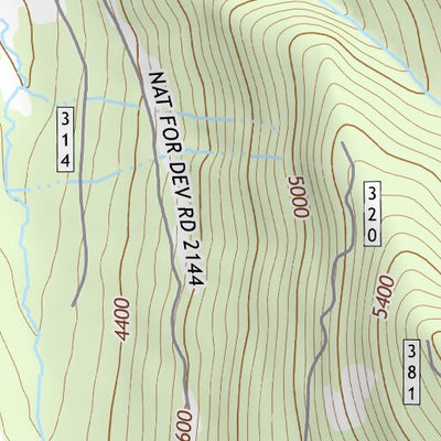 43122SE Page 19 Diamond Lake Topo Preview 2